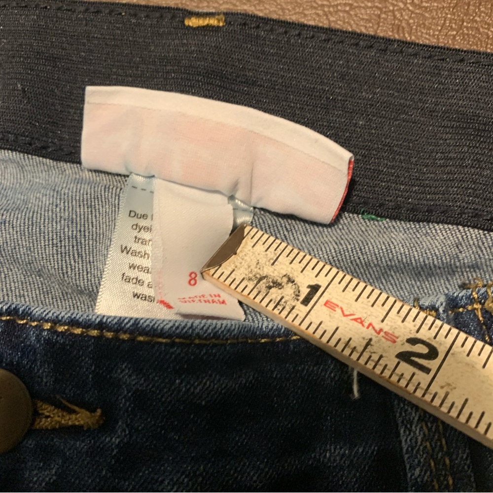 LotI Of 2 Isabel Maternity Medium Wash Skinny Boot Cut Jeans Size 8 - Picture 15 of 16